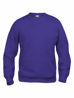 021030 basic sweater clique Helder Lila