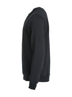 021030 basic sweater clique zwart