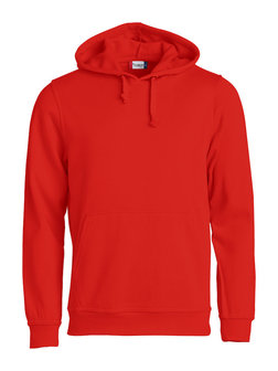 021031 Basic Hoodie Clique rood