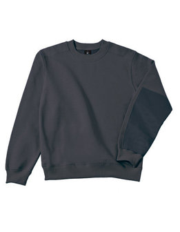 professionele werkkleding MKB bedrijven BCWUC20 sweaters antracyte grijs
