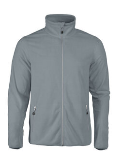 METAALGRIJS fleece goedkoop borduren