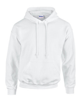 G18500 Gildan hoodeds sweaters white