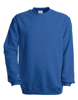 BCWU600 sweaters B&amp;C kobalt blauw