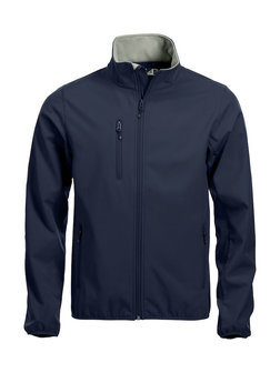 0209010 Softshell Jas Heren Dark navy merk Clique