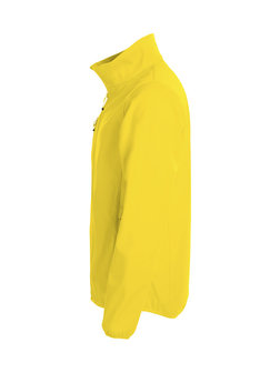 0209010 Softshell Jas Heren Lemon geel merk Clique