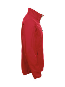 0209010 Softshell Jas Heren ROOD merk Clique