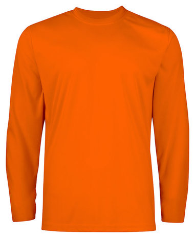 2017 shirt lange mouwen projob oranje