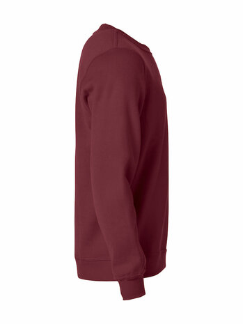 021030 basic sweater clique Bordeaux