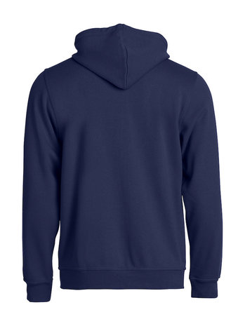 021034 Basic Hoody Full zip Clique dark navy