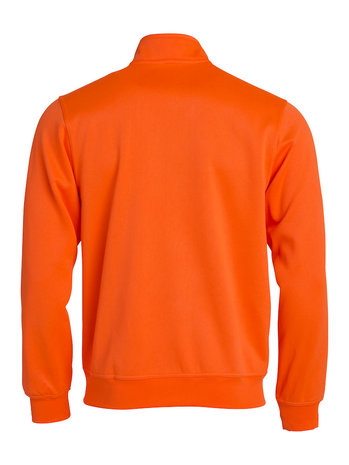 021038 Basic Cardigan Clique signaal oranje