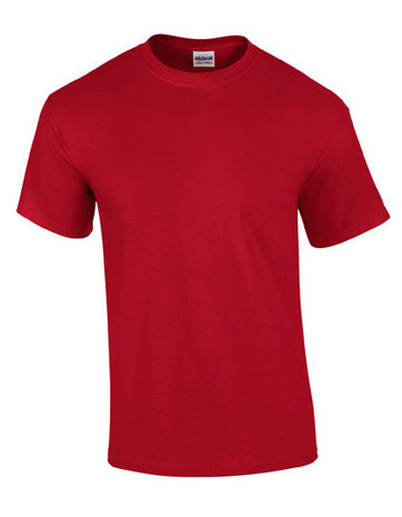 G2000 Gildan t-shirts laten borduren (of bedrukken) rood