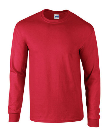 G2400 shirts lange mouwen rood