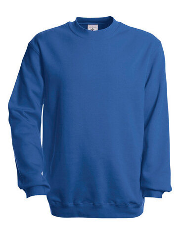 BCWU600 sweaters B&C kobalt blauw