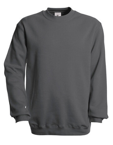 BCWU600 sweaters B&C donker grijs