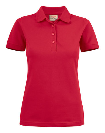 2265021 Surf Stretch Polo dames ROOD Printer borduren met logo