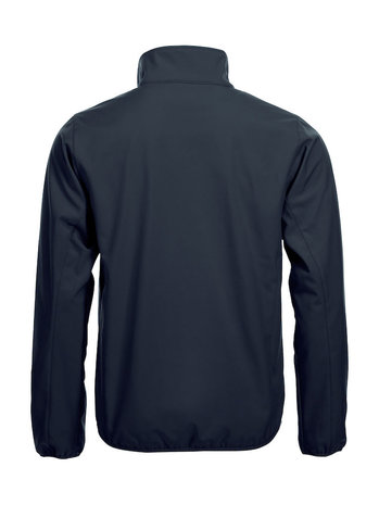 0209010 Softshell Jas Heren Dark navy merk Clique