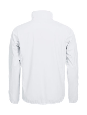 0209010 Softshell Jas Heren WIT merk Clique