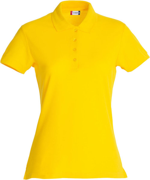 028230 Basic Polo Ladies Clique lemon
