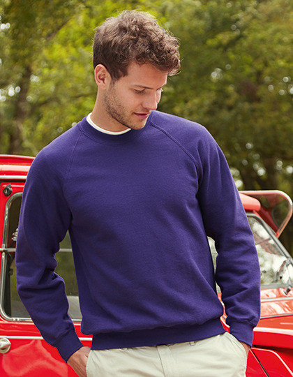 F304 raglan sweaters heren Fruit of the Loom