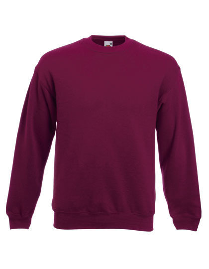 F324 Fruit of the Loom sweaters burgundy