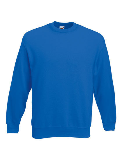 F324 Fruit of the Loom sweaters kobalt blauwe