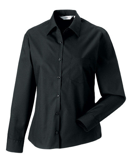 dames blouses lange mouwen zwart bestellen online