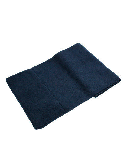 Goedkope fleece shawls donkerblauw laten borduren