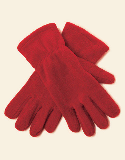 rood fleece handschoenen bestellen online
