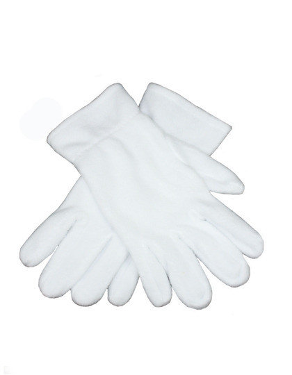 wit fleece handschoenen bestellen online