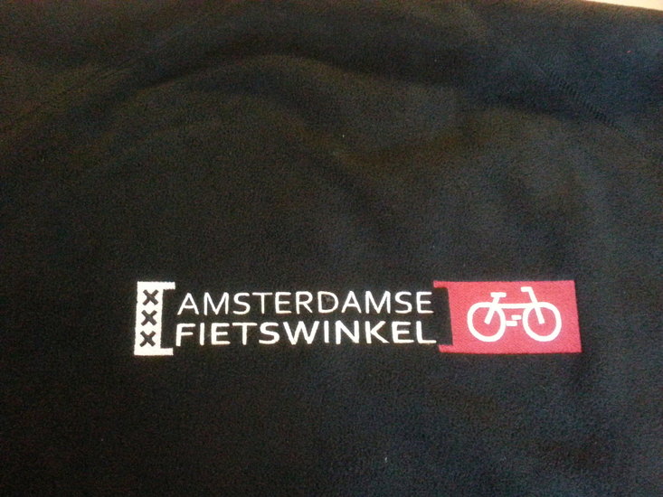Fleece borduren met logo Amsterdam