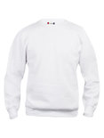 021030 Sweater Basic Roundneck Wit Clique