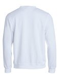 021030 Sweater Basic Roundneck Wit Clique