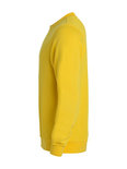 021030 Sweater Basic Roundneck Lemon Clique