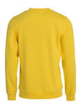 021030 Sweater Basic Roundneck Lemon Clique