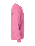 021030 Sweater Basic Roundneck Helder Roze Clique