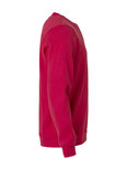 021030 Sweater Basic Roundneck Rood Clique