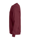 021030 Sweater Basic Roundneck Bordeaux Clique