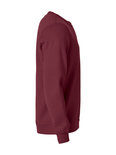 021030 Sweater Basic Roundneck Bordeaux Clique