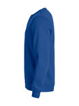 021030 Sweater Basic Roundneck Blauw Clique