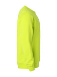 021030 Sweater Basic Roundneck Signaal Groen Clique