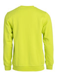 021030 Sweater Basic Roundneck Signaal Groen Clique