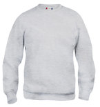 021030 Sweater Basic Roundneck Ash Clique