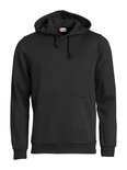 021031 Basic Hoodie Zwart Clique