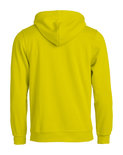 021031 Basic Hoodie Signaal-Geel Clique