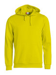 021031 Basic Hoodie Signaal-Geel Clique