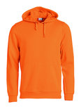 021031 Basic Hoodie Signaal-Oranje Clique