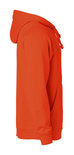 021031 Basic Hoodie Diep-Oranje Clique