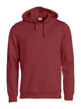 021031 Basic Hoodie Bordeaux Clique