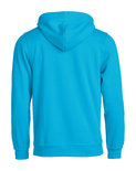 021031 Basic Hoodie Turquoise Clique
