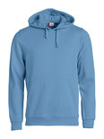 021031 Basic Hoodie Licht Blauw Clique